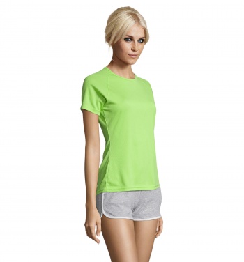 Logotrade kampanjprodukter bild: SPORTY DAM T-SHIRT  140g