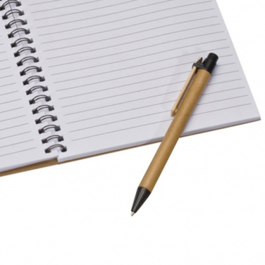 Logotrade profilprodukter bild: A6 ECO Notepad KEYSTONE