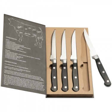 Logotrade profilprodukter bild: Steak knivset LONDON