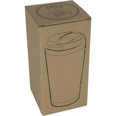 Logotrade kampanjprodukter bild: Rostfri mugg BAMBOOGARDEN 400 ml