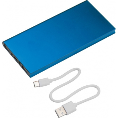 Logotrade kampanjprodukter bild: Powerbank 8 000 mAh WOLFSBERG