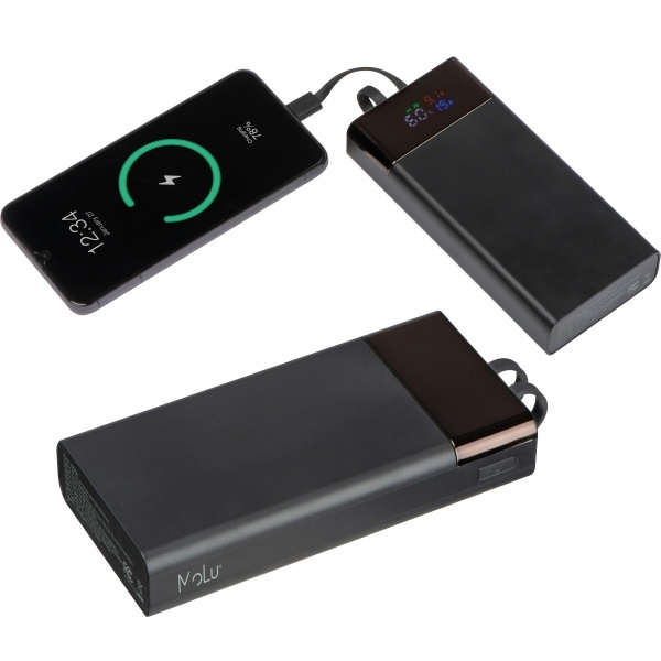 Logotrade presentreklam bild: Powerbank 20 000 mAh MARABELLA MoLu