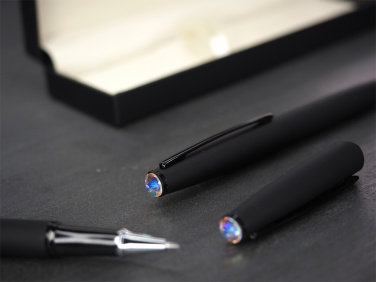 Logotrade reklamprodukter bild: Swarovski Crystal Pen set 1236036