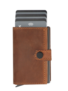 Logotrade profilreklam bild: RFID-plånbok - Hunter Leather 2109284