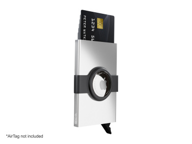 Logotrade profilprodukter bild: RFID kreditkortsfodral med hållare för AirTag 2163108