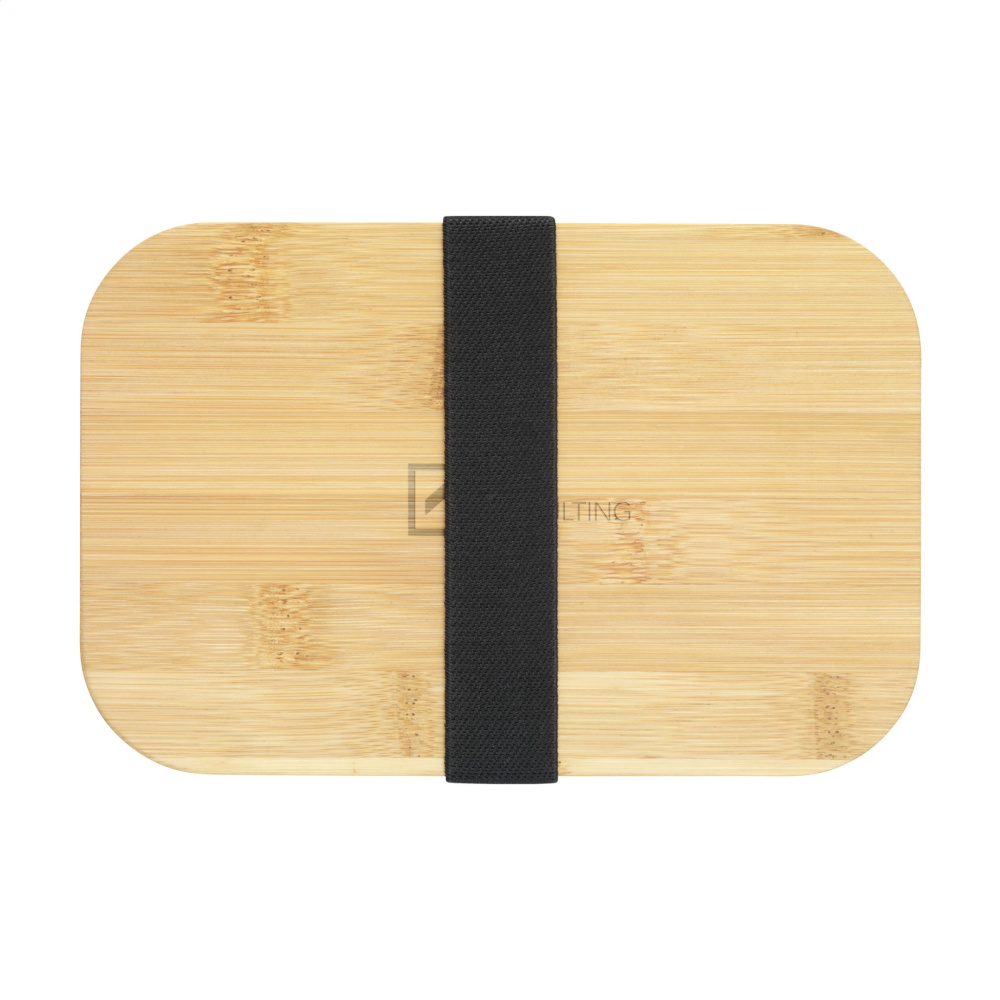 Logotrade profilprodukter bild: Midori Bamboo Lunchbox