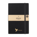 Bambu Journal Naken Spine Paper Notebook Svart A5, svart