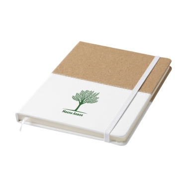 Logotrade reklamprodukter bild: Journal Cork Paper Notebook