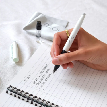 Logotrade profilprodukter bild: MOYU Erasable Stone Paper Notebook Soft Cover 18 sidor