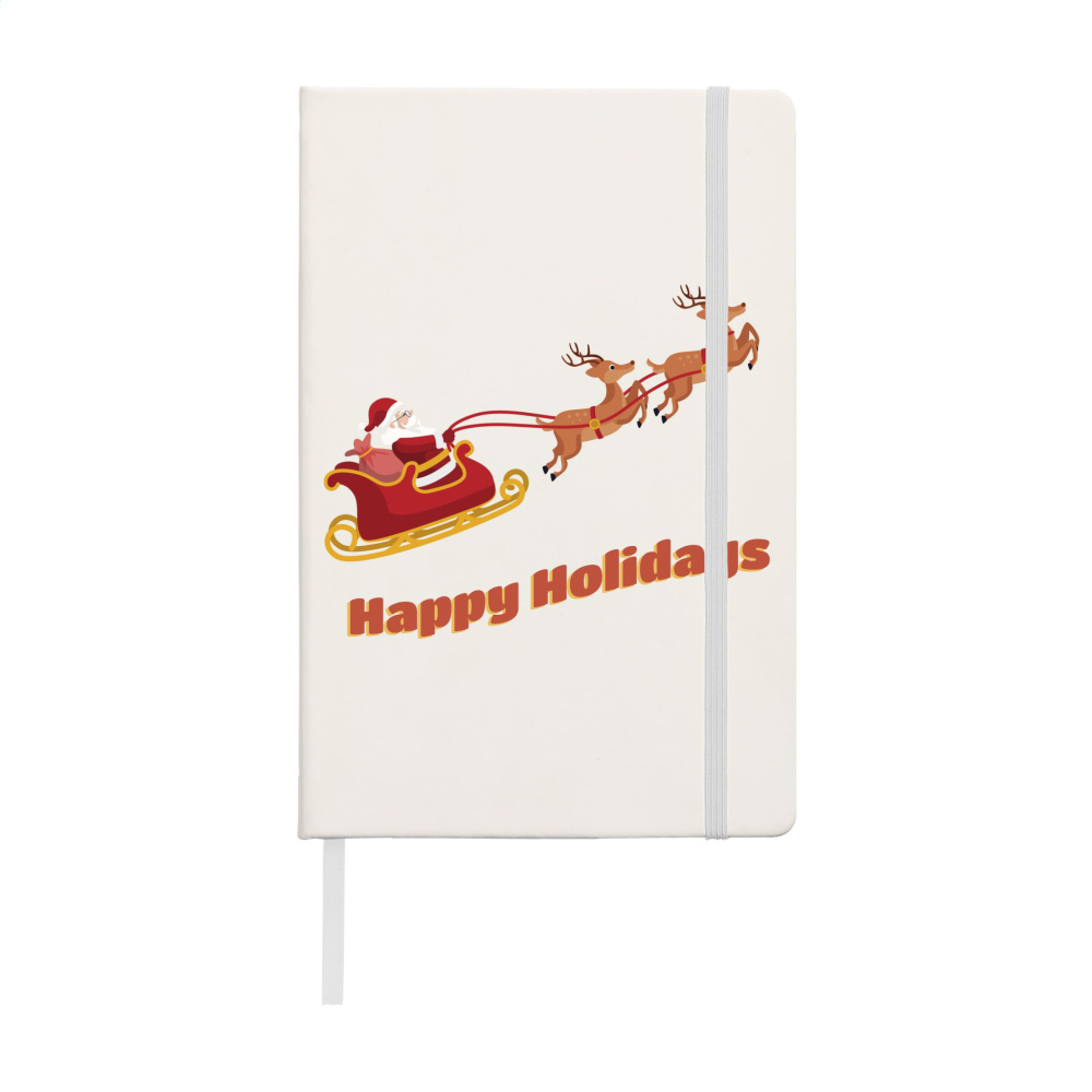 Logotrade presentreklam bild: Pocket Notebook A5 X-Mas