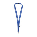 Lanyard Safety RPET 2 cm, blå