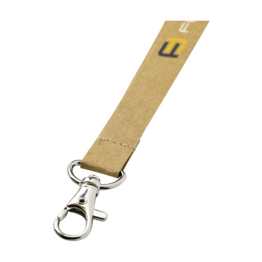 Logotrade profilprodukter bild: Lanyard Paper 1,5 cm nyckelsnöre