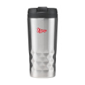 Grafisk mugg 300 ml termokopp, silver