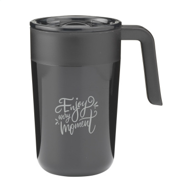 Logotrade presentreklam bild: Fika RCS Recycled Steel Cup 400 ml termokopp