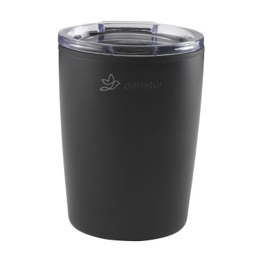 Logotrade profilreklam bild: Espresso-to-Go-mugg RCS Recycled Steel 170 ml