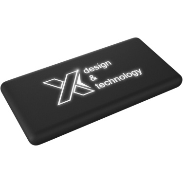 Logotrade presentreklam bild: SCX.design P30 light-up 8000 mAh soldriven powerbank