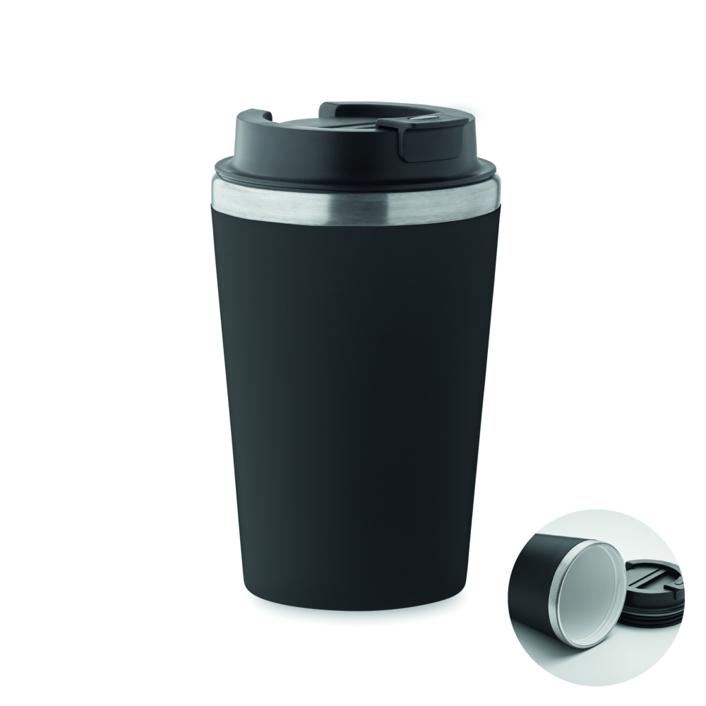 Logotrade kampanjprodukter bild: Mugg med keramiskt foder 350ml