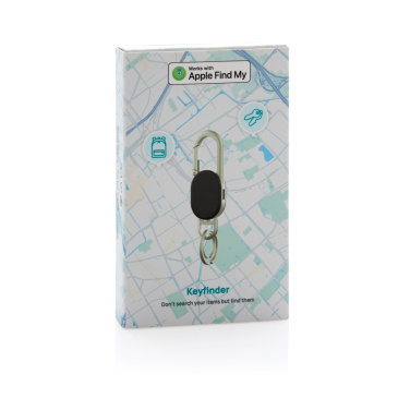 Logotrade reklamprodukter bild: Keyfinder-nyckelring , kan spåras världen runt och med USB C