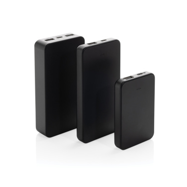 Logotrade profilreklam bild: Boostcore RCS powerbank i återvunnen plast 20.000mAh USB