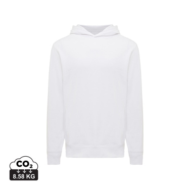 Logotrade reklamprodukter bild: Iqoniq Yengo hoodie  i återvunnen bomull med sidofickor