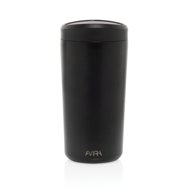 Logotrade presentreklam bild: Avira Alix RCS re-steel klickmugg 400ML