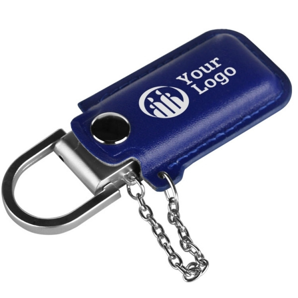 Logotrade reklamprodukter bild: Metall-USB-minne