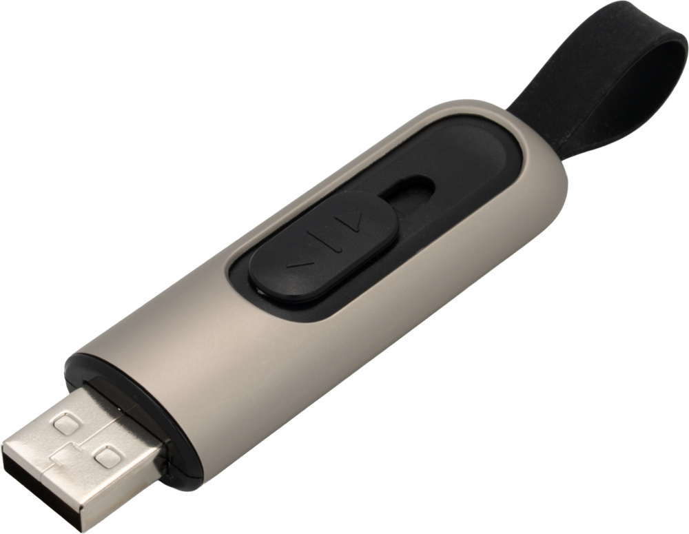 Logotrade profilprodukter bild: Plast-USB-minne