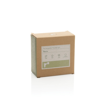 Logotrade reklamprodukter bild: Revix RCS massagepistol av återvunnen plast