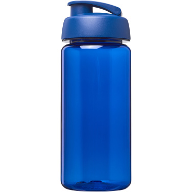 Logotrade reklamprodukter bild: H2O Active® Octave Tritan™ 600 ml sportflaska med uppfällbart lock