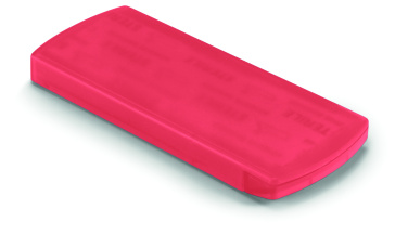 Logotrade profilprodukter bild: Plast etui med plåster