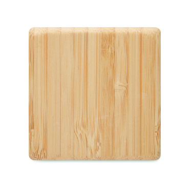 Logotrade presentreklam bild: Snooze-timer i bambu med twist