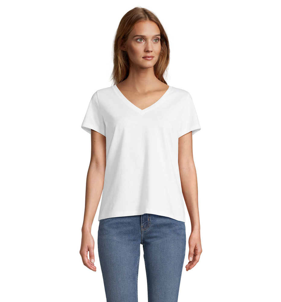 Logotrade presentreklam bild: REGENT V T-SHIRT WOMEN