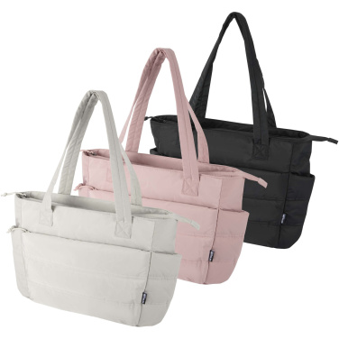 Logotrade kampanjprodukter bild: Puffer 15,6" laptoptote av återvunnen GRS, 18 l 