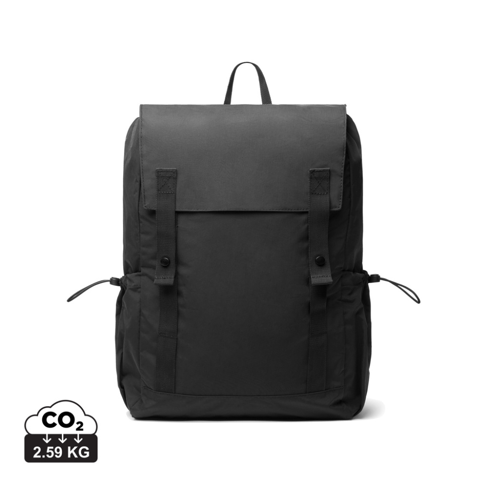 Logotrade profilreklam bild: KENTO URBAN RCS recycled nylon Vardagsryggsäck