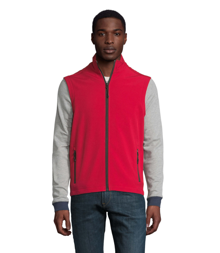 Logotrade presentreklam bild: RACE BW HERR SOFTSHELL
