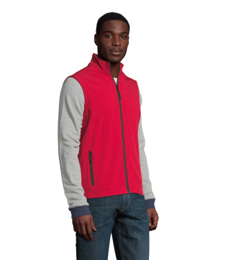 Logotrade profilprodukter bild: RACE BW HERR SOFTSHELL