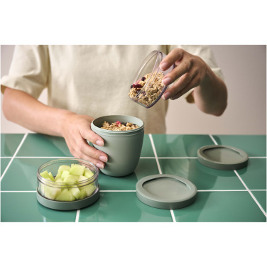 Logotrade profilprodukter bild: Mepal Ellipse tredelad 500 ml + 2 x 200 ml isolerad matlåda