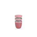 Mepal Ellipse tredelad 500 ml + 2 x 200 ml isolerad matlåda, Malva