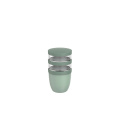 Mepal Ellipse tredelad 500 ml + 2 x 200 ml isolerad matlåda, Salviagrön