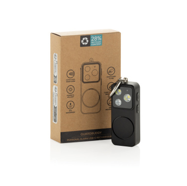 Logotrade profilreklam bild: GuardBuddy RCS personlarm med USB-C-laddning