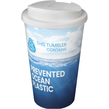 Logotrade reklamprodukter bild: Brite-Americano® POP 350 ml isolerad mugg med spillsäkert lock