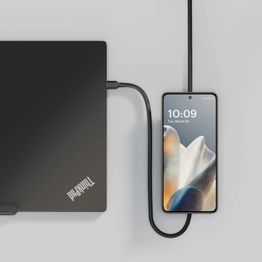 Logotrade kampanjprodukter bild: Zens Laddningskabel USB C - C Pro 2