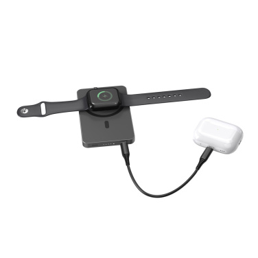 Logotrade profilprodukter bild: Urban Vitamin Marin 5000mAh magnetisk 15W trådlös powerbank