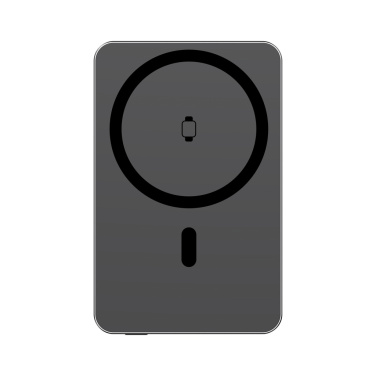 Logotrade reklamprodukter bild: Urban Vitamin Marin 5000mAh magnetisk 15W trådlös powerbank