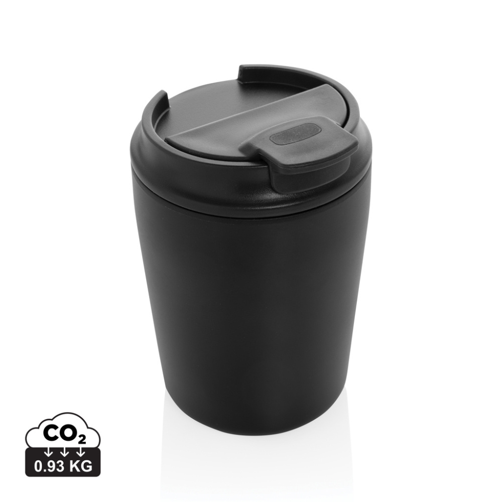 Logotrade profilprodukter bild: Pico Barista RCS kaffemugg 220 ml cylinderformad gåvoförpack