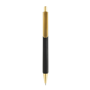 Logotrade profilprodukter bild: EDGE RCS Luxury tresidig penna