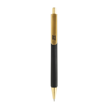 Logotrade profilprodukter bild: EDGE RCS Luxury tresidig penna